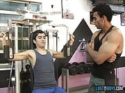 Young Twink Caio Barcellos Bangs A Gym Rat