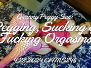 Granny Peggy Sue Pegging, Sucking & Fucking Orgasms 4 28 2024 CAMS245