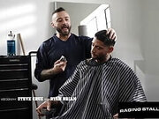 Horny Barber Smashes Tatted Client - RagingStallion