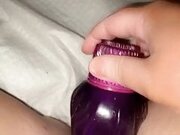 Fucking my pussy with my dildo