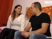 'DeutschlandReport - Big Booty German Slut Hardcore Pussy Fucked Hard By Her Husband - AMATEUREURO'