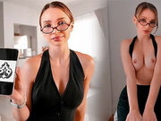Pov Doctor Fantasy  Busty Therapist Lana Cures Porn Addiction with a Hands-o...