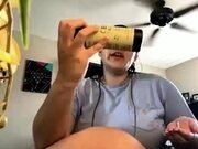 Brunette amateur homemade webcam ass