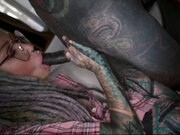 Nerdy Tattoo Teen In Glasses Pov Rough Anal Fuck