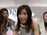 Japanese group sex with pussy licking and fucking