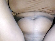 She fucks her man pussy cums