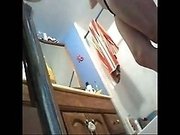 College girlfriend caught on my hidden cam video in the shower