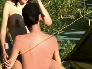 stepsister caught fucking by a lake