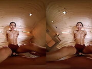 Fuck Me in the Sauna - Virtual Real Porn