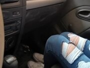'Mi hijastra se DEJA COGER en el AUTO antes de llegar a casa'