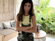 Prank on a Girl from the Snake Catching Service - Showed Her My Snake in My P...