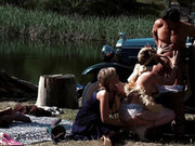 1920s Sluts Get Their Pussies Licked, Ride Cocks, and Take Cumshots at a Picnic