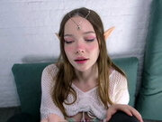 Cute elf girl suck your cock