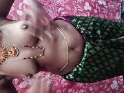 Marathi housewife seducing in the saree stripping