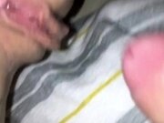 'Tight and tiny brunette gets fucked by big cock boyfriend'