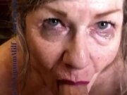 'Oral Creampie Mature Sexy Cougar Blue Eye Contact POV Sensual BJ Deepthroat CIM '