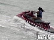 Mofos - Skinny beach girl gets pounded