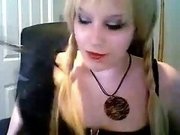 Super hot webcam model with charming eyes looks hot while smoking