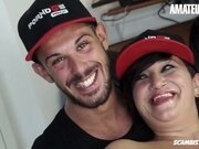 'ScambistiMaturi - Danette Squirt Horny Italian BBW Mature Hardcore Anal Banging With A Big Dick'