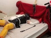 'S02E02 Dominatrix Tortures Tied Up Sissy with Wax, Electricity & Whip DEMO'