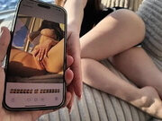Caught My Big Boobs Roommate Girl Sending Nudes and Caused Her to Cheat on He...