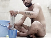 Indian uncle daddy sucking my penis behind father
