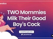 'ASMR  TWO Mommies Milk Their Good Boy's Cock Audio Roleplay Wet Sounds Two Girls Threesome'