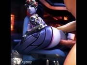 'Animation. Widowmaker gets anal massage [Grand Cupido]( Overwatch )'