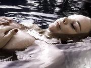 SWIMMING pool photoshoot with naughty NUDE Croatian model in AUSTRALIA