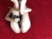 Girl Passionate Play Pussy with Vibrator - Solo