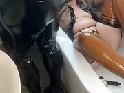 Latex, Dildo, Pissing and Facial Request by Latexlove111
