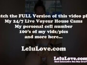 'Stuffing my panties in me after BIG edging orgasm & behind porn scenes fun/adventure - Lelu Love'