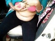 Sonali Bhabhi Flashing Ass In Car And Pissing In Public