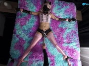 Petite Cutie Tied Up and Pushed to Cum Again and Again, I Reward Her by Filli...