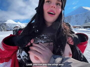 Stranger on the Street Showed Boobs, Paid with Hard Fucking and Face Camshot/...