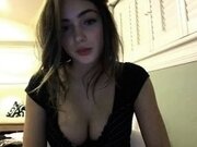 Masturbating Sexy Webcam Babe Big Boobs Webcam Solo