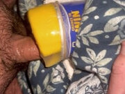 Homemade pocket pussy fuck