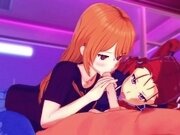 'Ajisai no Chiru Koro Ni 3some with anime cosplay [3d hentai uncensored]'