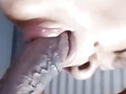 Close up sucking