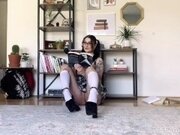 'Slutty Nerd Turned On By Erotica ASMR Bootyclapping'