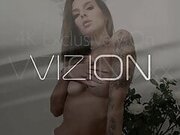VIZION - Lya Creamy Riding on Dildo in Hotel Room - Promo