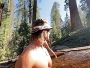 'Naked fun in the Sequoia National Forest'