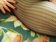'Fishnet stockings up close, detailed POV, fuck me with your eyes fetish'