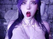 3D Cute Skinny Cosplay Slut Naked Her Perfect Body Got Fucked so Hard