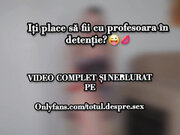 Romanian porn movie - Do you like to be with the teacher in detention?