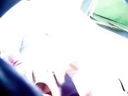 Some amateur Californian hot ass filmed by spy cam