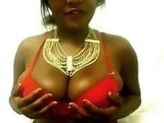 Compilation of three videos with busty and beautiful ebony girls