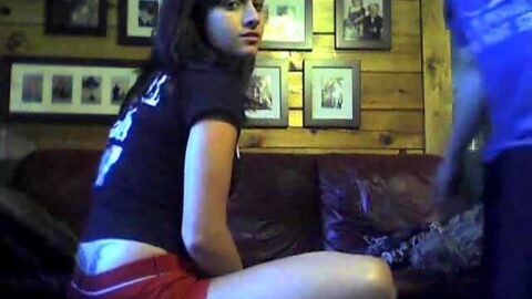 Brunette Girl Has Hot Webcam Session with Boyfriend